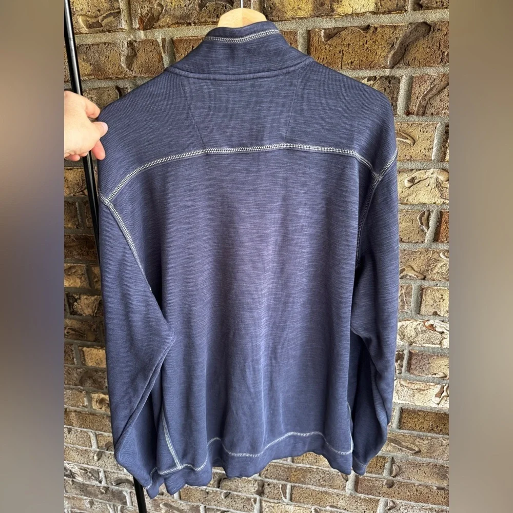 Tommy Bahama Tobago Bay Knit Cotton & Lyocell Jacket Size XL T